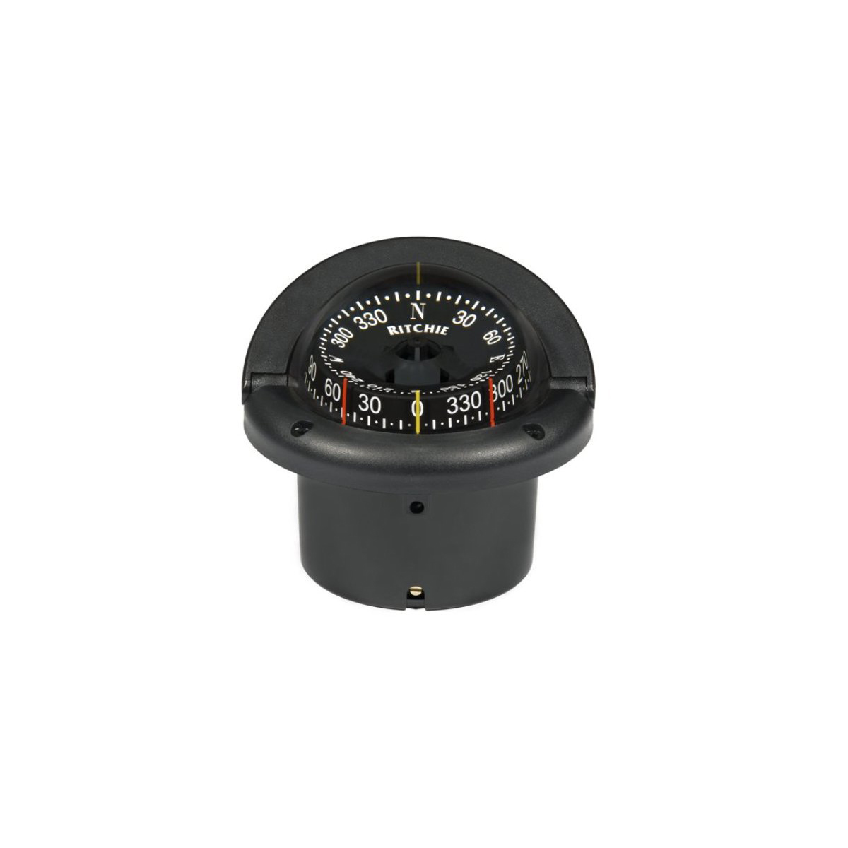 Black 3.75" Combi Ritchie Compasses HF-743 Compass Flush Mount hf743 