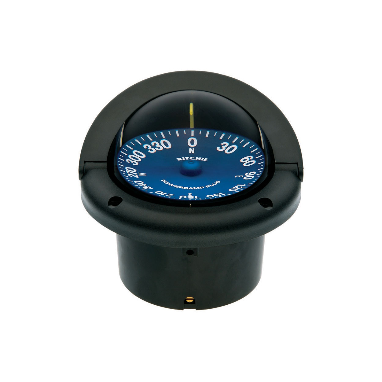 Ritchie SS-1002W White Supersport Flush Mount Compass 