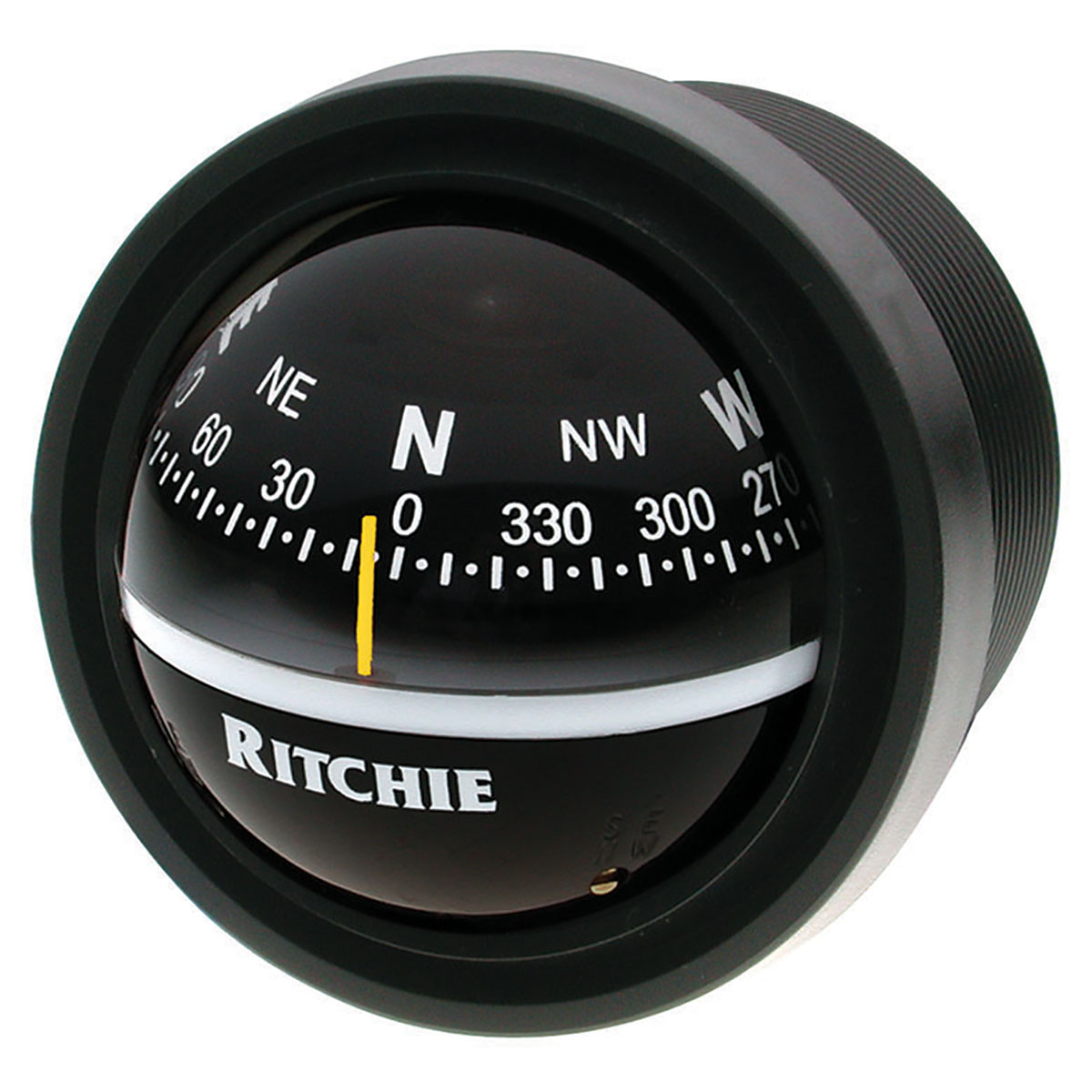 Ritchie V-57 Explorer Dash Mount Marine Compass Black 2-3/4" 