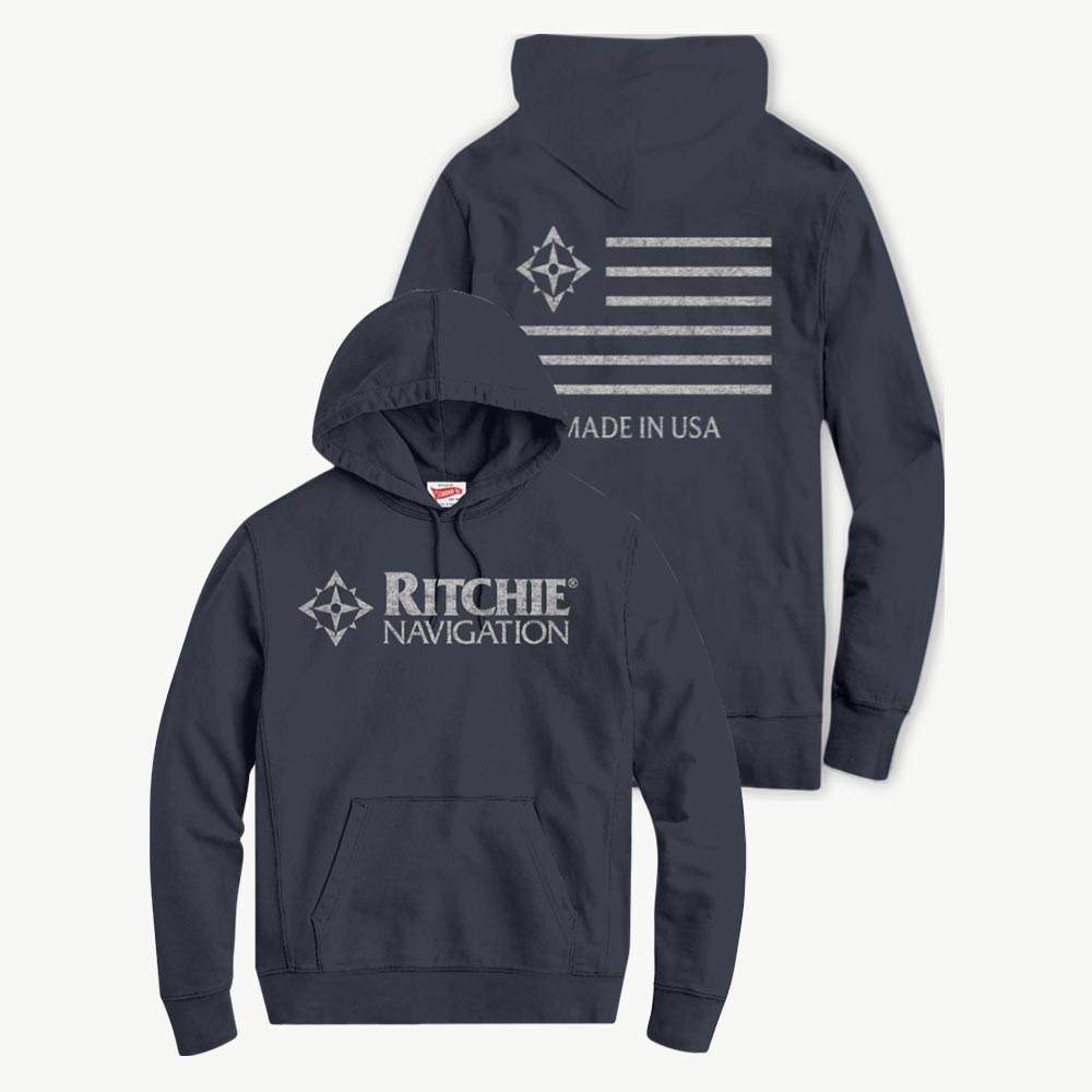 Ritchie Hampton Hoodie Indigo Ritchie Navigation